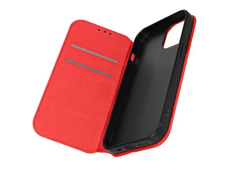 Funda para iPhone 15 Pro AVIZAR Piel Rojo