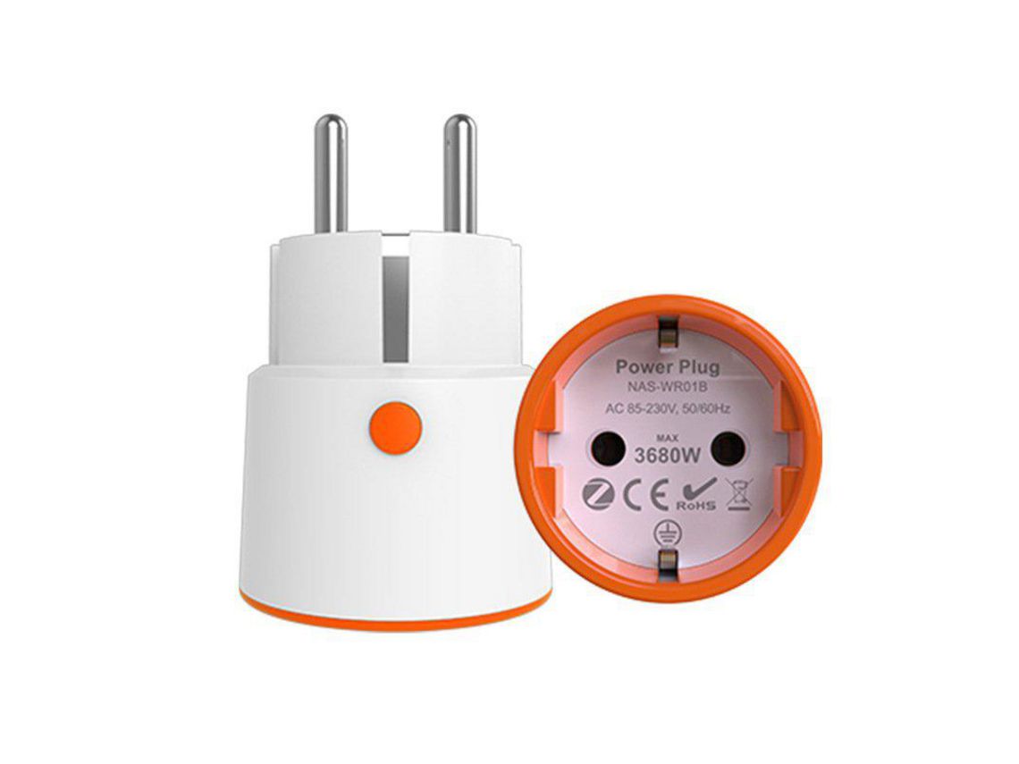 Plugues Enchufe Inteligente Aplicación Remota Control Sincronización Wifi Inalámbrico Suministros Asistente Del Hogar Naranja