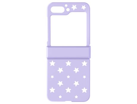 Funda para Samsung Galaxy Z Flip 5 AVIZAR Acrílico Morado