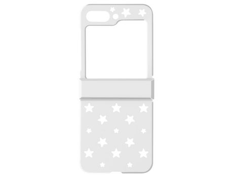 Funda para Samsung Galaxy Z Flip 5 AVIZAR Acrílico Blanco