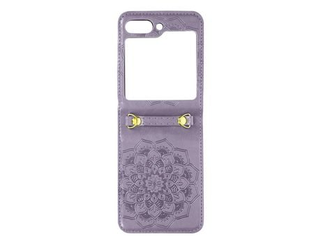 Funda para Samsung Galaxy Z Flip 5 AVIZAR Morado