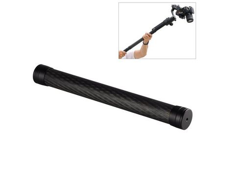 Palo de Selfie Varilla Extensible Monopié Extensión Fibra Dji Moza Feiyu para Lg G5 Carbono Negro