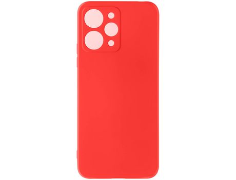 Funda para Xiaomi Redmi 12 AVIZAR Silicona Rojo