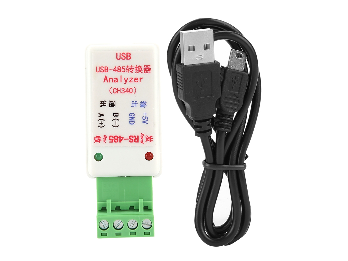 2026-conversor Serie Usb A 422/485/232 Con Indicador De Envío Y Recepción Usb-485