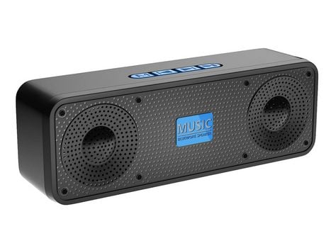 Altavoz portátil Altavoz Inalámbrico Portátil Único Radio Fm Aux Tf Tiempo BISBISOUS Bluetooth Negro