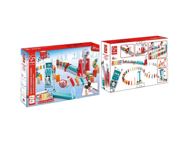 Domino HAPE con Martillo Poderoso Hape + Accesorios