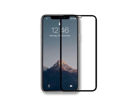 Protector de Pantalla para iPhone XR WOODCESSORIES Vidrio Templado Negro