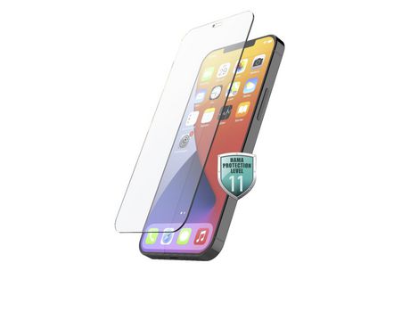 Protector de Pantalla para iPhone 12 HAMA Vidrio Templado Negro