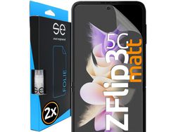 Protector de Pantalla para Samsung Galaxy Z Flip 3 SMART ENGINEERED Piel Sintética Transparente