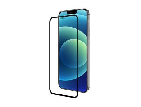 Protector de Pantalla para iPhone 12 BEHELLO Vidrio Negro
