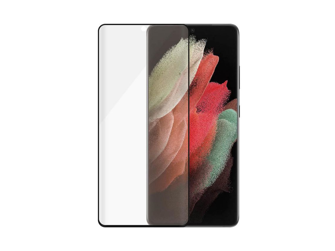Protector de pantalla transparente PANZERGLASS para Samsung Galaxy S21 Ultra