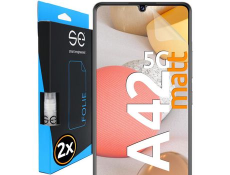 Protector de Pantalla para Samsung Galaxy A42 5G SMART ENGINEERED Piel Sintética Transparente
