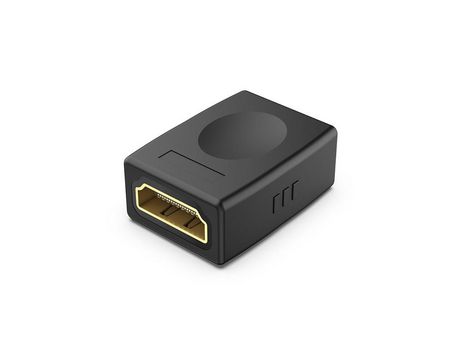 Adaptador de extensión HDMI hembra a HDMI hembra - Negro - GOEIK