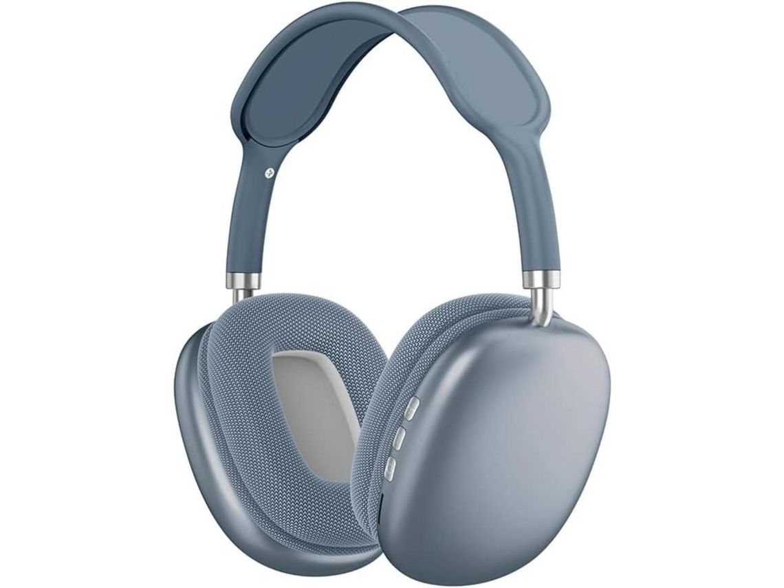 Auriculares De Diadema KLACKP9 Bluetooth Sonido Alta Calidad HIFI Azul