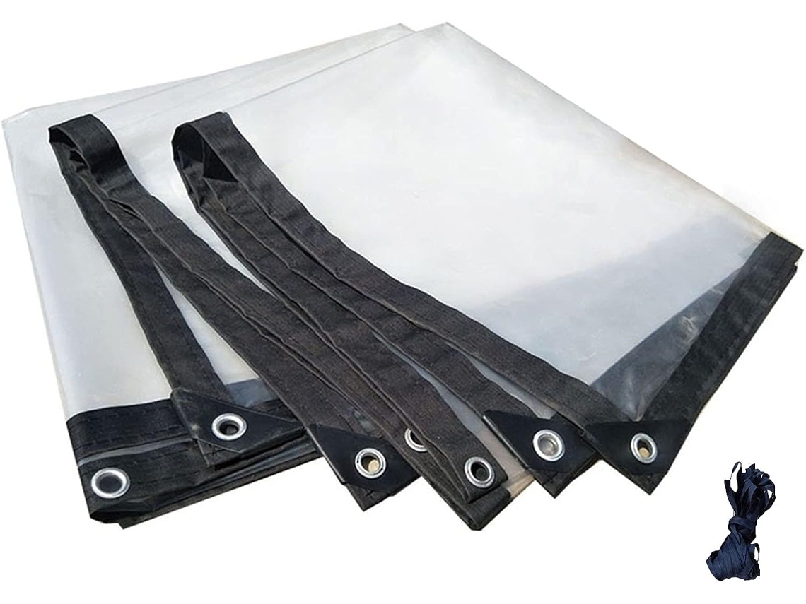 Cubierta Aislante De Plástico Gruesa, Transparente, Impermeable Y Resistente A La Lluvia.