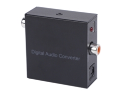 Adaptador Divisor Toslink Convertidor Bidireccional De Señal Digital Coaxial A Óptica