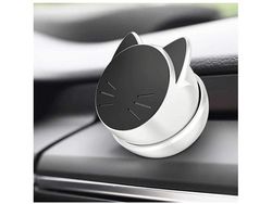 Soporte Carro Kitty Face YIZHOOD Blanco