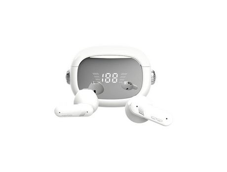 Auriculares Reducción Ruido Inteligente Horas BISBISOUS Bluetooth Blanco