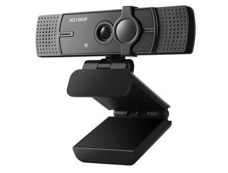 Plugues Cámara Usb Play Full Ultra Hd Video Cam Llamadas BISBISOUS Malla Negro