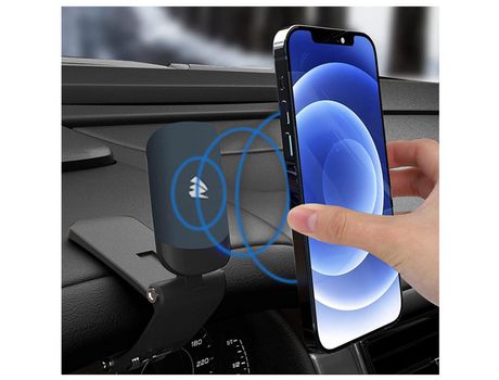 Soporte Carro Upgrade Rotação Ímãs Poderosos YIZHOOD Negro