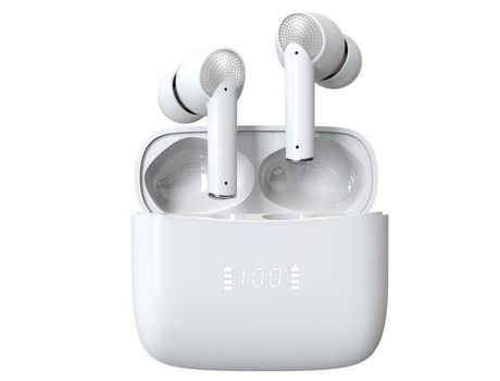 Auriculares Reducción Ruido Ancenc Horas BISBISOUS Bluetooth Blanco