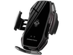 Soporte Carro Gravidade Universal Smartphone Rotação YIZHOOD Negro