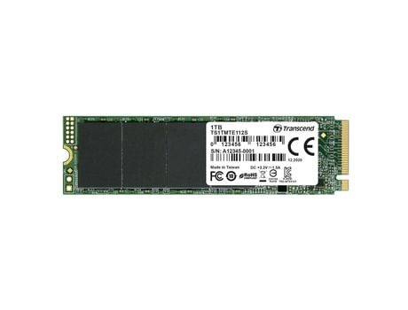 Disco duro ssd nvme 1 a pcie gen3x4 m.2 2280 m-key 3d tlc sin dram 112S TRANSCEND