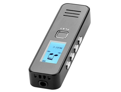 Grabadora de sonido recargable USB con altavoz, bolígrafo digital profesional, reproductor de música con cancelación de ruido. TURMINA