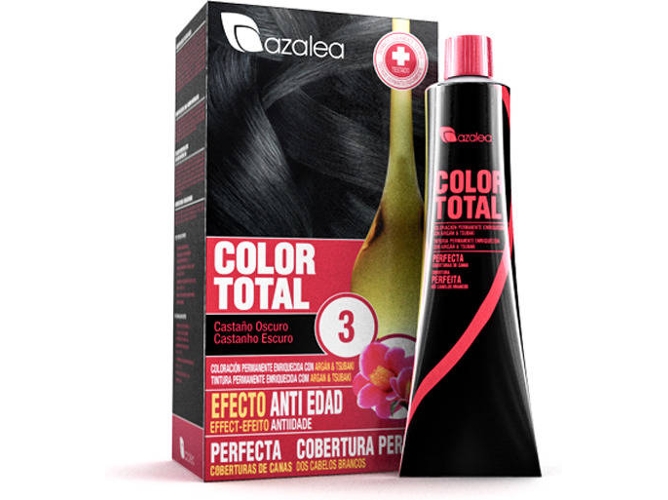Tinte de Cabello AZALEA Color Total 3-Castano Oscuro