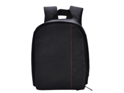 Mochila para cámara DSLR acolchada, resistente al agua, al desgaste y a los golpes de Saisiyiky (roja)