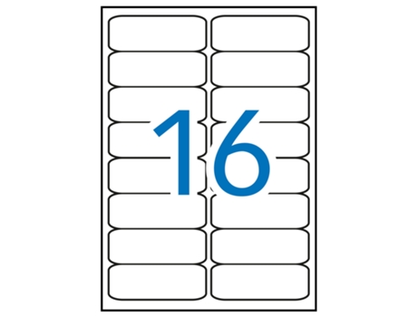 Etiquetas Adhesivas Multi3 Redondas 500 Hojas APLI (Blanco - 99,1 X 34,04 mm)