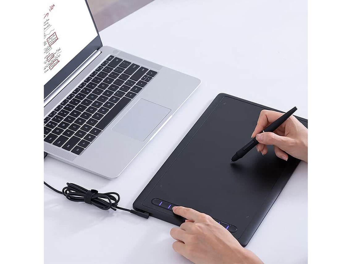Tableta gráfica de dibujo Artisul M0610pro, 10 x 6 pulgadas, con lápiz óptico y 8 teclas de acceso rápido, para arte digital.