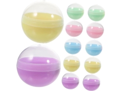 Cápsulas Semitransparentes Para Máquinas De Juguetes, Color Macaron, 75 Mm, Para Niños.
