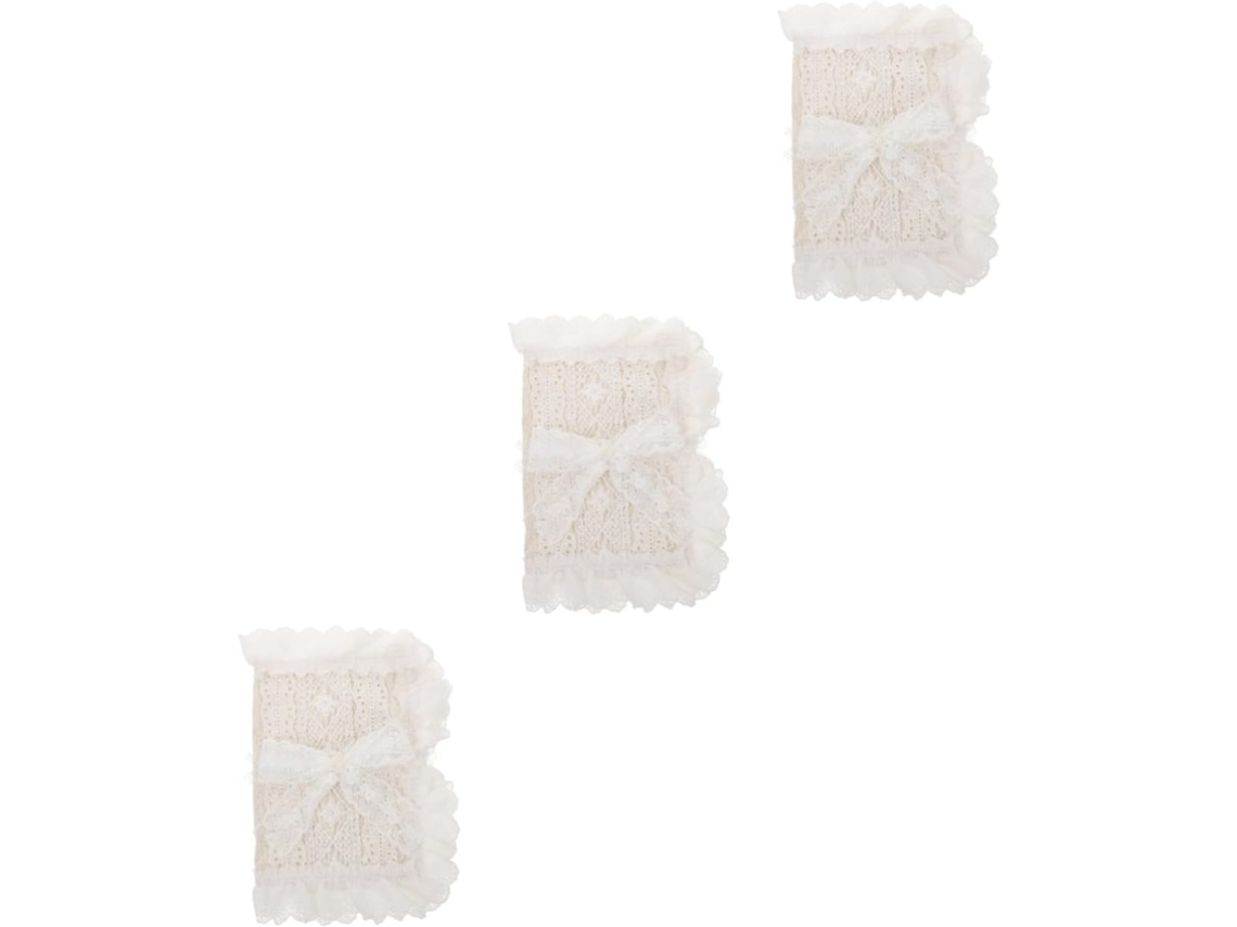 Juego De 3 Fundas Protectoras De Lino Para Libros - Elegante Decoración