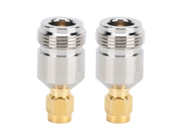 2 Adaptadores N Hembra A Sma Macho, Portátiles, Pequeños, Chapados En Oro, Con Rendimiento Estable