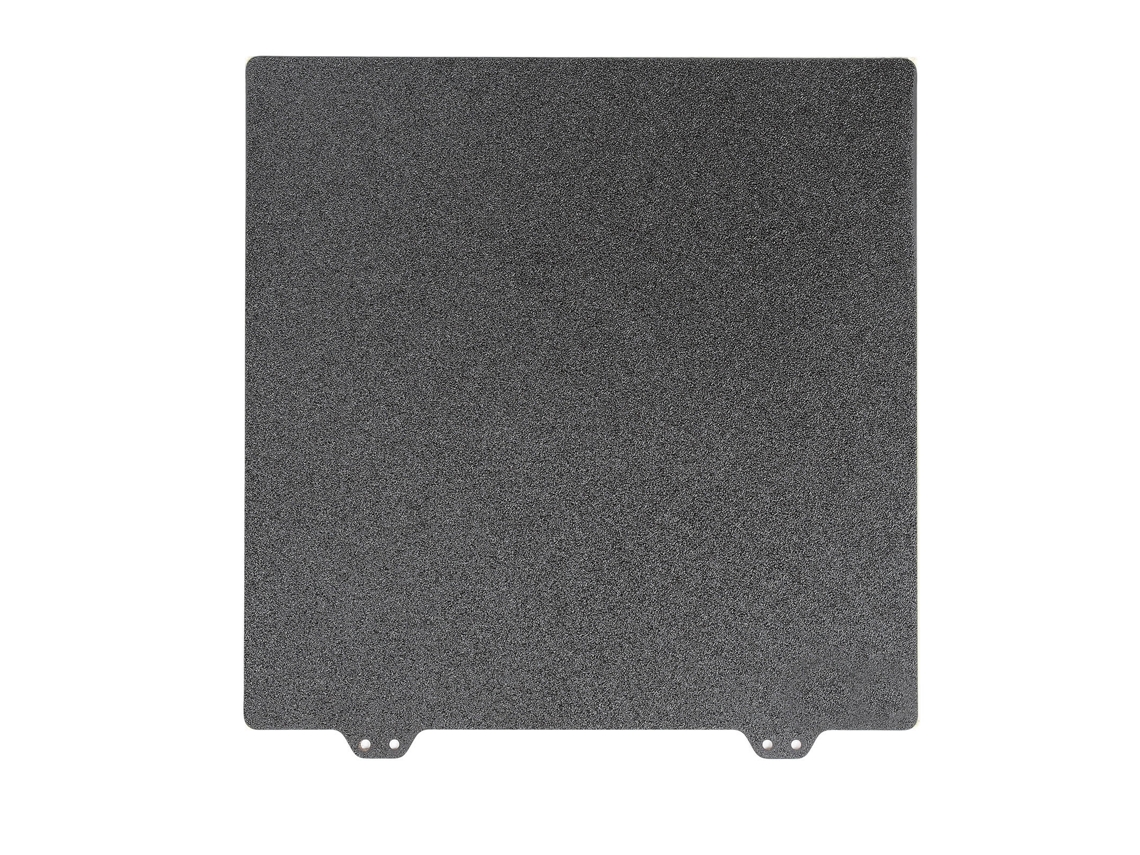 Placa De Acero Flexible Pei De 235 Mm Con Textura Lisa Y Doble Cara Para Impresora 3d Ender-3 3pro, Color Negro.