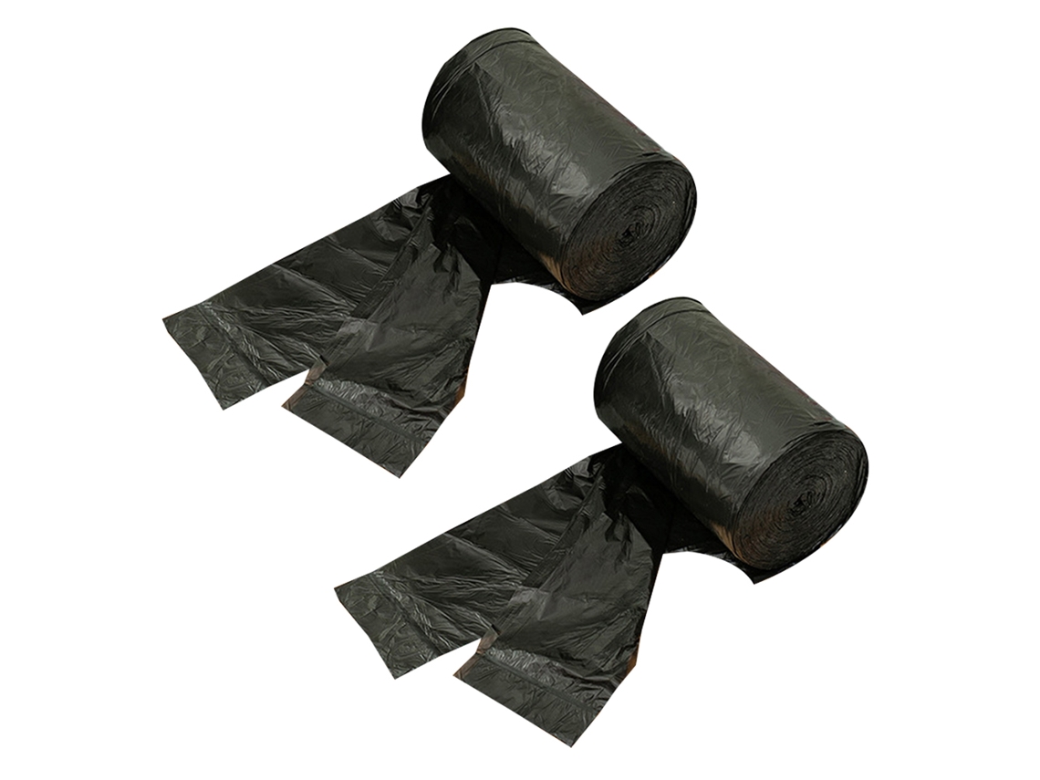 Bolsa De Basura Desechable De 4 Galones, Fondo Plano, Sin Olor, Con Asas Resistentes, Multiusos Para Baño, Cocina, Dormitorio, Oficina, Coche, Arena P