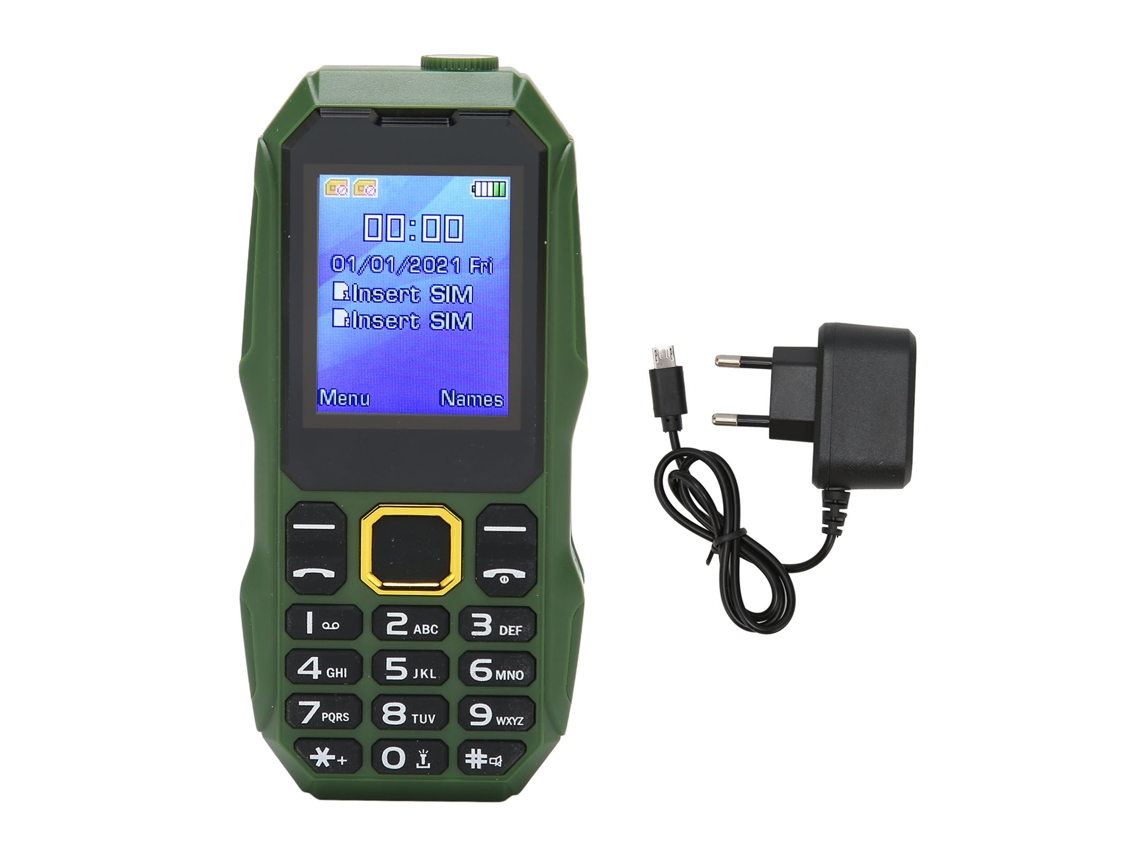 Teléfono Móvil Desbloqueado Para Personas Mayores Con Botones Grandes, Batería De 5800 Mah, Doble Sim 2g.
