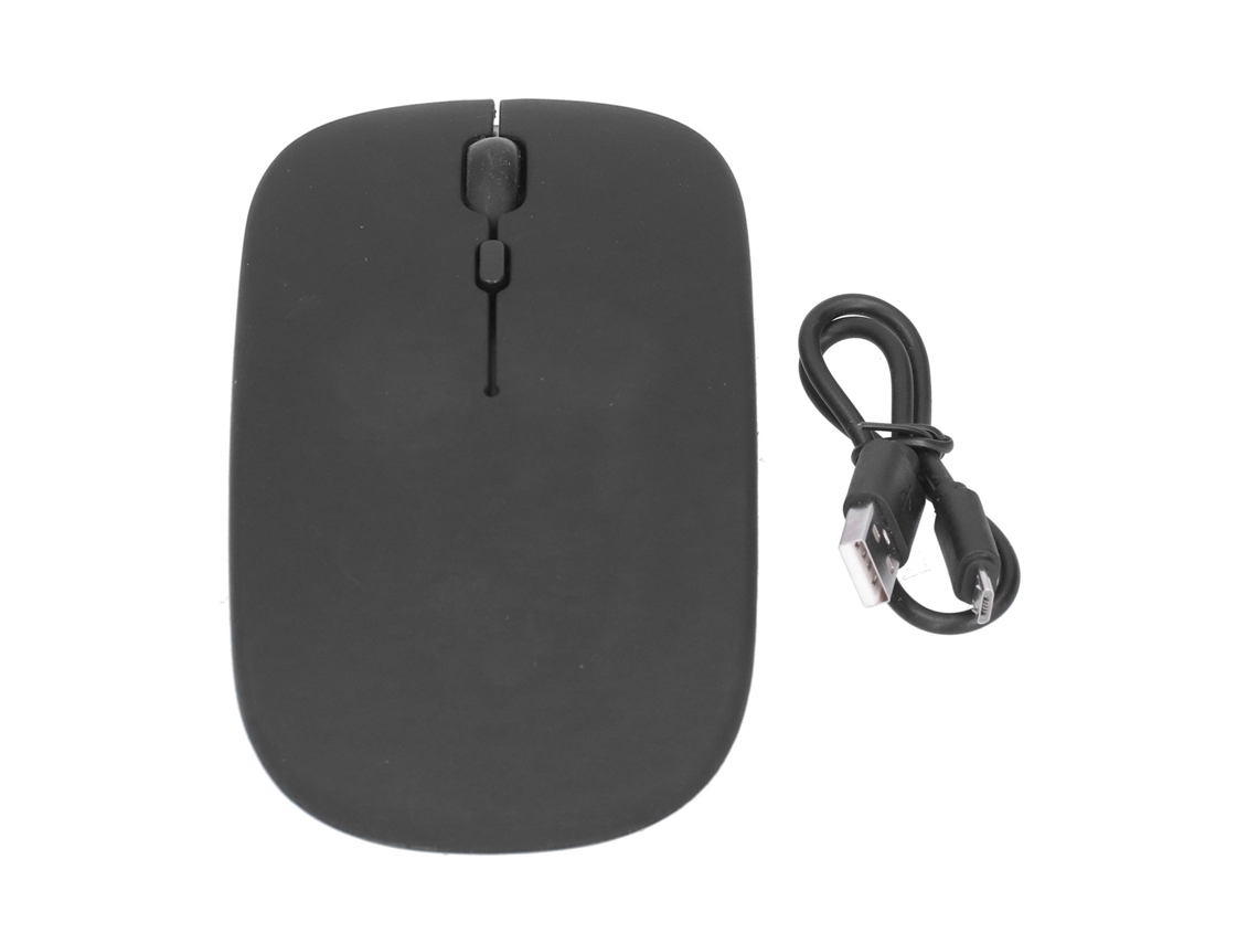 Baoj-2026novorato Sem Fio Recarregável Ergonômico Silencioso Preto
