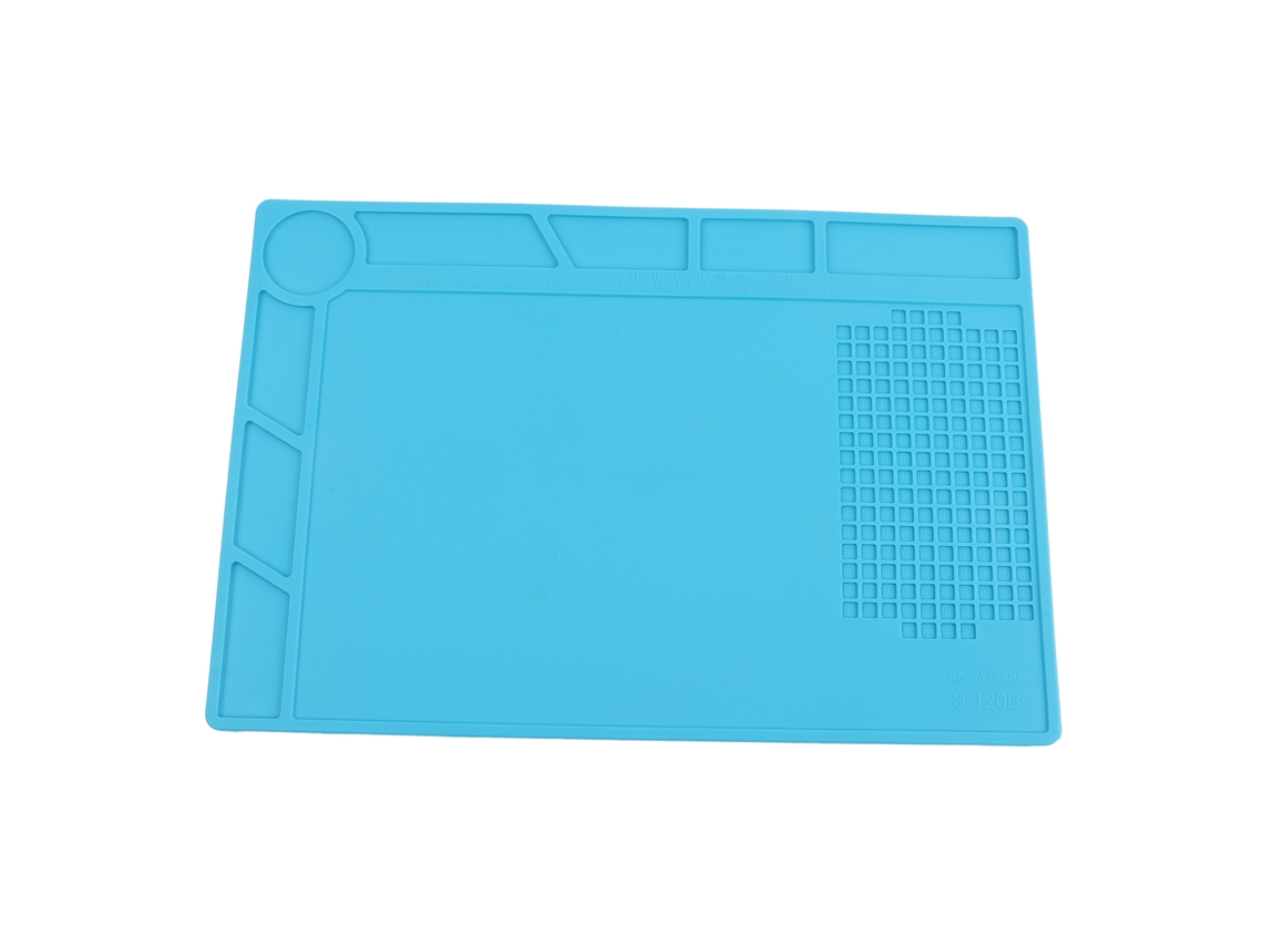 Almohadilla De Silicona Antideslizante Para Reparación De Relojes, Estación De Soldadura Resistente Al Calor Hasta 500 °c.