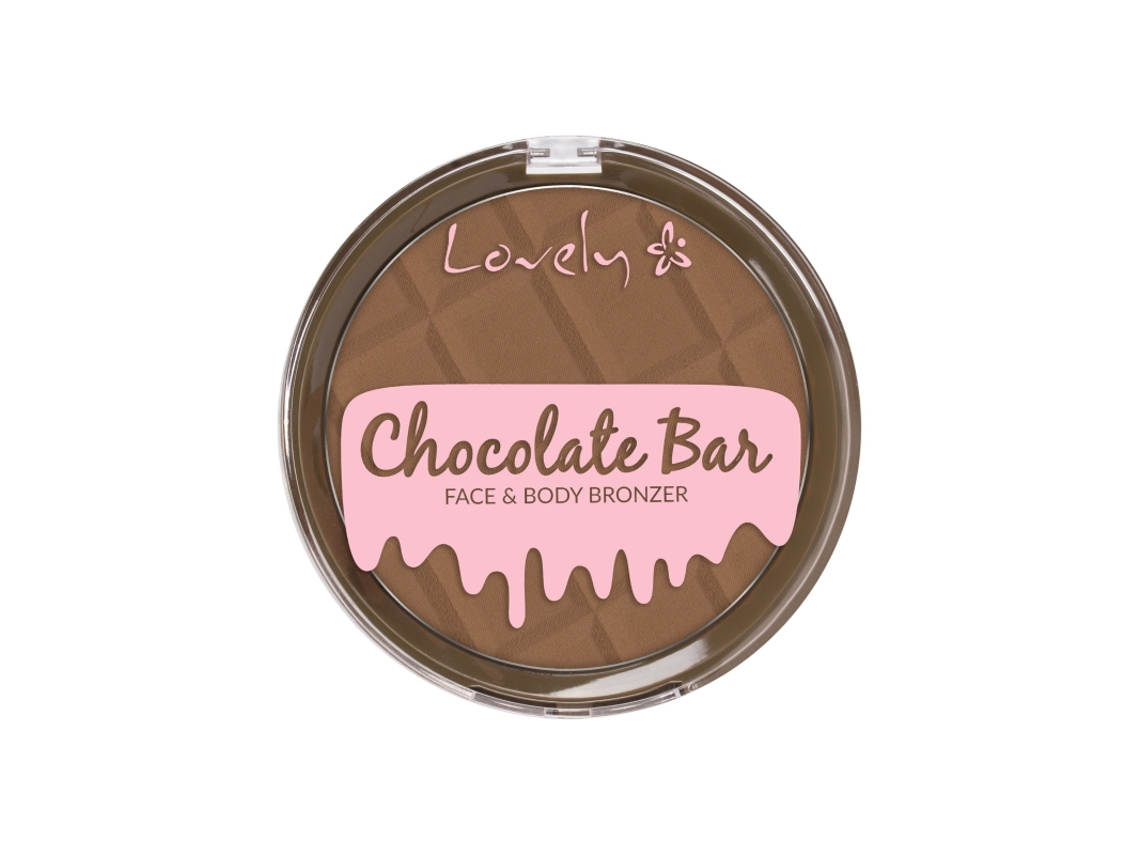 Bronceador Para Rostro Y Cuerpo Lovely Chocolate Bar, 3,15 G