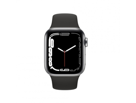 Smartwatch I7 Pro Max Bluetooth Llamada Deportes Fitness Monitor personalizado Pantalla táctil completa Negro