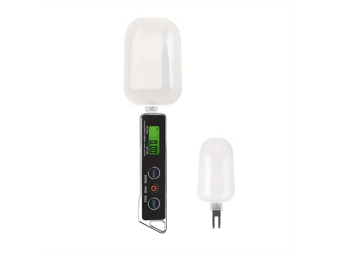 Balança De Cozinha Cuich Báscula De Cuchara Medidora Digital, Acero Inoxidable, Alta Precisión 0,01 G-500 G Negro