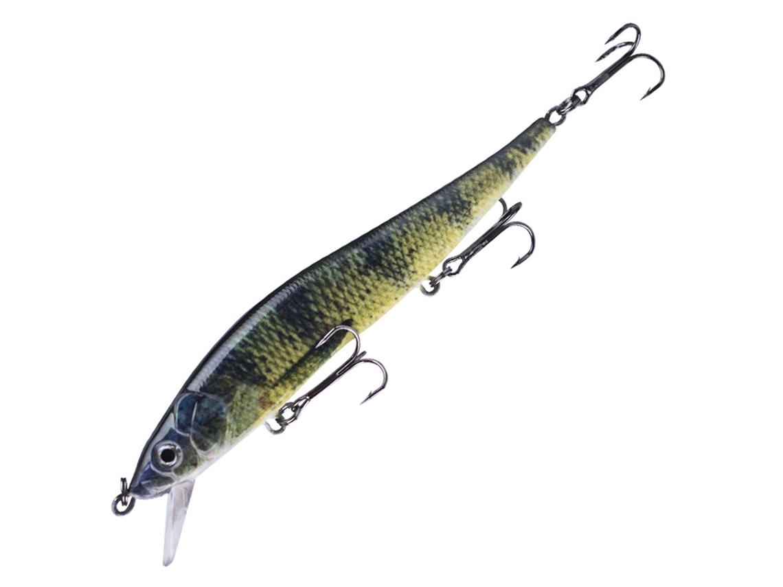 Señuelo De Pesca Minnow De Hundimiento Con Ojos Y Cuerpo En 3d, 12 Cm, 13,3 G, Señuelos Tipo Jerkbait Para Lubina.
