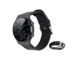 Reloj Inteligente G51 Con Monitor De Actividad Física, Seguimiento De Salud Y Correa De Cuero.