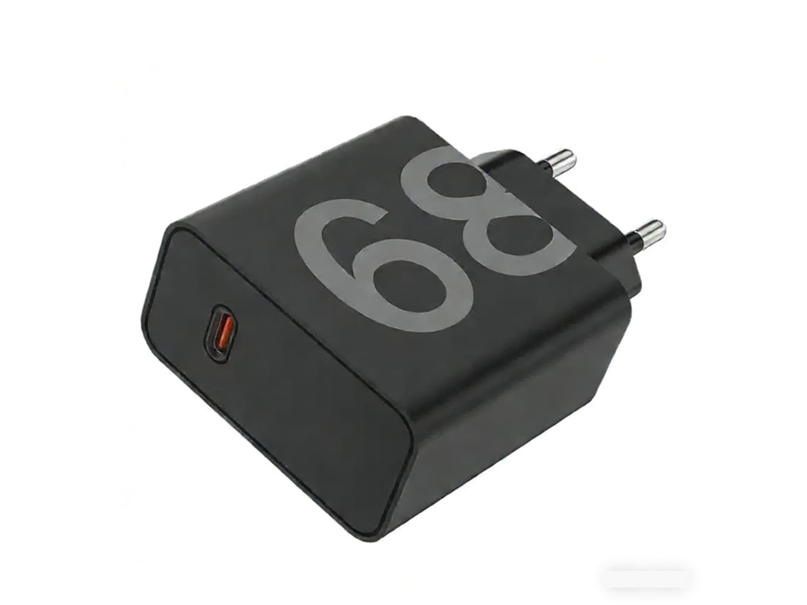 Cargador Rápido Usb-c De 68 W. Adaptador De Corriente Compacto Y Rápido Para Teléfonos Y Tabletas Motorola.