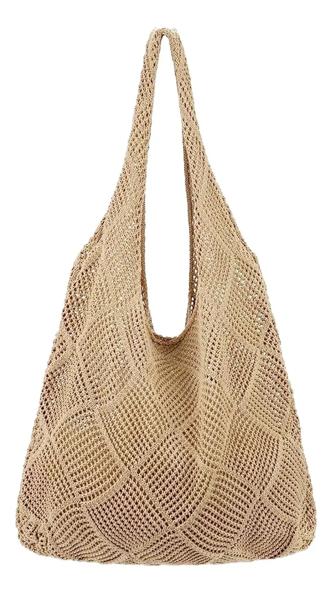 Bolsos de mujer Bolso de playa de verano con malla huecavayotoy