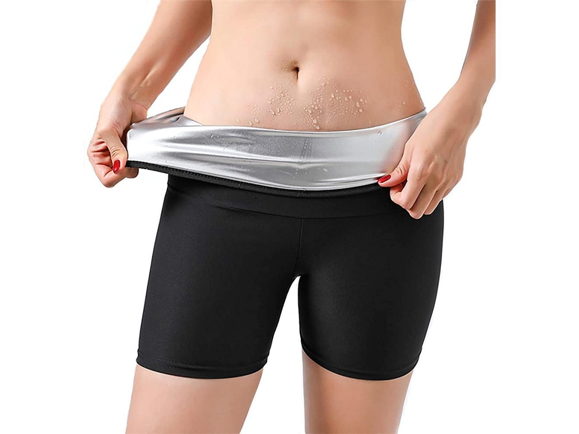2026rebe-pantalones Sauna 2 En 1 Para Mujer Perder Peso Entrenamiento Leggings Sudor Slimming