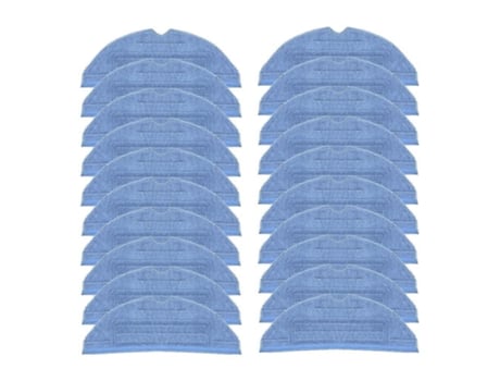 20pcs mop panos para xiaomi roborock t7 t7s t7plus t7splus s7 esfregar