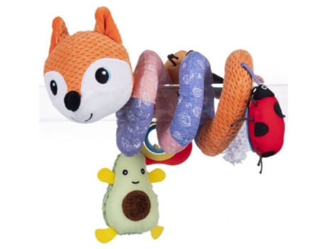 Muñeco Colgante BALI BAZOO Chupete Espiral Cuna Fox (Edad Mínima Recomendada: 0 meses)